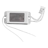 Ieron Universelles Zubehör für elektronische Vorschaltgeräte mit Kunststoffgehäuse für Ringröhren, geeignet für Beleuchtungsgeräte im Innen- und Außenbereich, zur Energieeinsparung