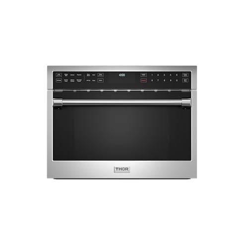 Thor Kitchen 24 Inch Built-In Air Fry Microwave Oven with Drop-Down Door Thor Kitchen 24 Inch Built-In Air Fry Microwave Oven with Drop-Down Door