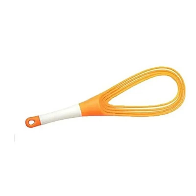 frusta da cucina Frullino manuale rotante multifunzionale for le uova frusta(Orange)