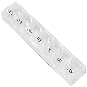 7 Dagen Wekelijkse Pil Geneeskunde Doos Tablet Houder Organizer Container Case 7-Compartiment Draagbare Pillendoos…