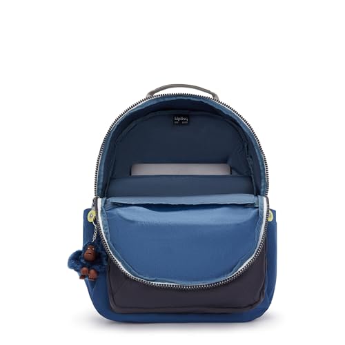 Image of Kipling Women's Seoul 15 inch Laptop Backpack, Durable, Roomy with Padded Shoulder Straps, Built-In Protective Sleeve