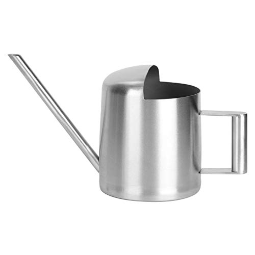 DERCLIVE 300 ml de acero inoxidable largo canalón de riego puede olla para el hogar verde planta Bonsai riego T