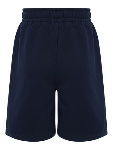 Boys No-Irritation Waist Shorts Solid Color Activewear for Sensitive Skin School Running Jogging Skateboarding4