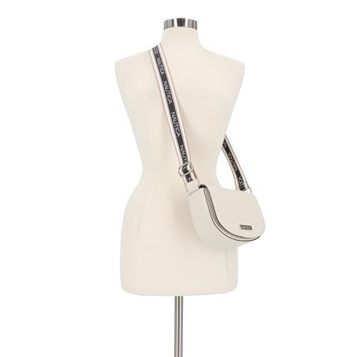 Image of Nautica Delray Flap Crossbody Purse Womens Shoulder Bag, Magnetic Snap Closure Pocket, Small Travel Handbag, Adjustable Strap