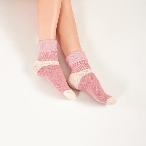 GoWith Alpaca Wool Ankle Socks for Women, Warm Casual Colorful Cozy Winter Socks for Ladies3