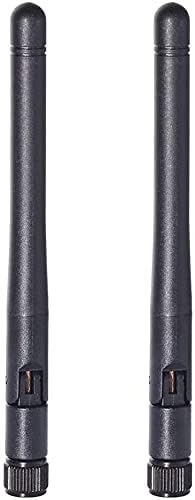 NISTECH 3dbi Whip Antenna with RP-SMA Male (Pack of 2) WiFi 2.4GHz Rubber Duck Whip Omni for WiFi Router Wireless Network Card USB Adapter -2Pcs.-image-35