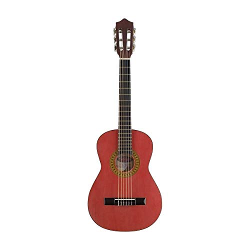 Stagg C530 TR Guitare classique Rouge - Les Beatles, Paul McCartney, John Lennon, RIngo Starr, George Harrison Stagg C530 TR Guitare classique Rouge – Image 3