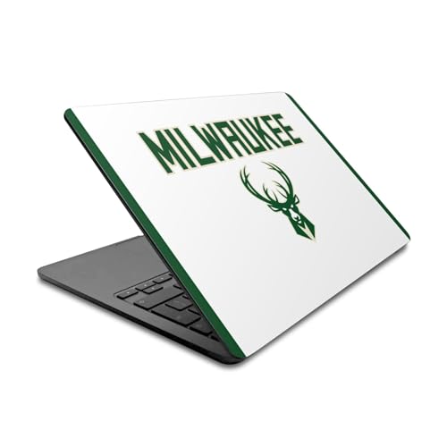 Skin MacBook Air 13.6 NBA Bucks Anti-Rayure Vinyle Adhésif Blanc pour Modèle A2681 A3113