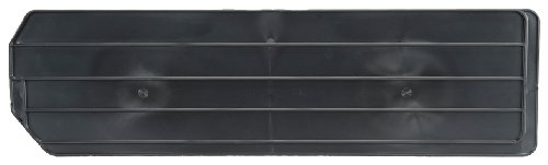 Image of Akro-Mils 40280 Plastic Length Dividers for AkroBins Super-Size Heavy Duty Stackable Storage Bins Model 30280, Custom Storage Inserts for Tools, Parts & Supplies, 2-Pack, Black