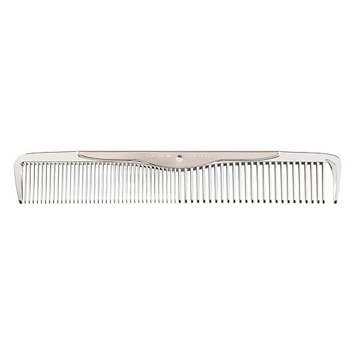 LOVE CHROME PROFESSIONAL F SUS STANDARD CUT COMB SILVER/Japanese artisan hair comb