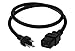 SF Cable, 8ft NEMA 5-15P to C19, 14/3 SJT (15A 125V)