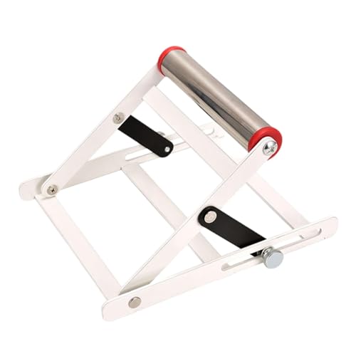 Soporte de sierra de mesa – Marco de soporte de trabajo para cortadora de altura ajustable | Accesorio de máquina de corte resistente para carpintería, accesorios de soporte estables y p