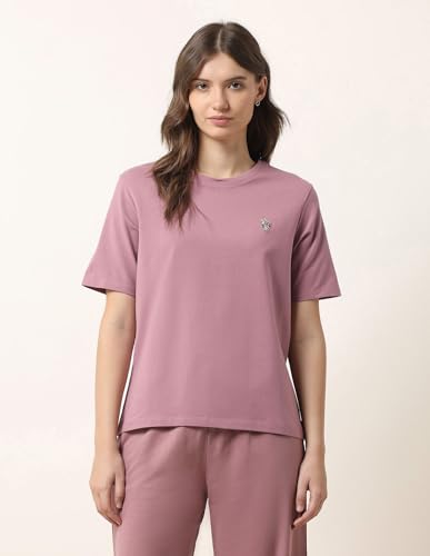 Image of U.S. Polo Assn. Women's Solid Loose Fit T-Shirt