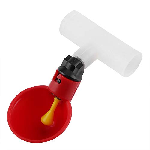 Gefl黦elvogel Wasserspender, 5 St點k Automatische H黨nertrinker Tr鋘ken Gefl黦el Plastik Wasserbecher Schalen Spender f黵… – Bild 6