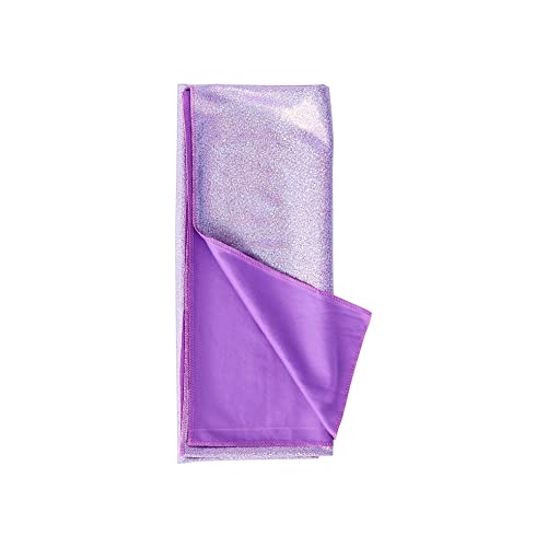 Red by Kiss X Keyshia Cole Glitter Wrap Scarf, Soft and Lightweight 58"X19" (Purple Pearl)3