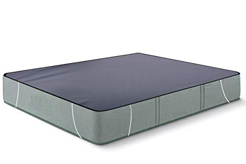Image of The Furnishing Tree Mattress Protector /Waterproof Bedsheet Size WxL 60x78 Inches Queen Size Polyester Grey