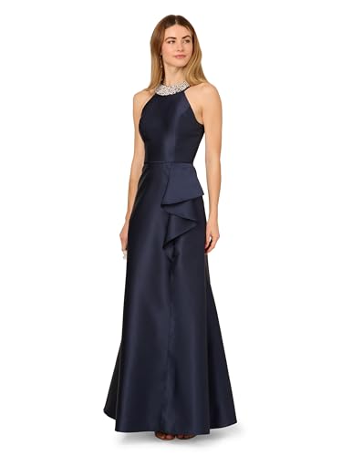 Adrianna Papell Women's Embellished Mikado Gown4