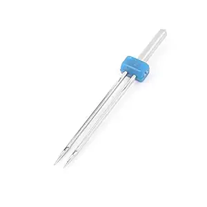 Universal Sewing Machine Twin Double Needles Tips Pins 2.0/90 2mm Gap