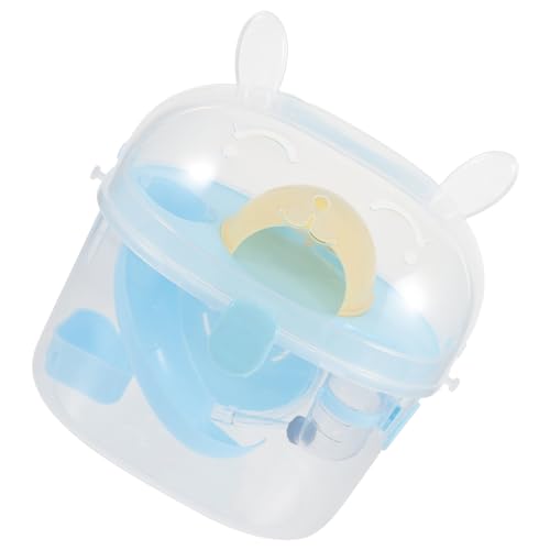 SUPVOX ハムスター用ケージ 旅行用ハムスターケージ 小型 手持ち式 ハムスターボックス 屋外用 ペット プラスチック製 ペットキャリア