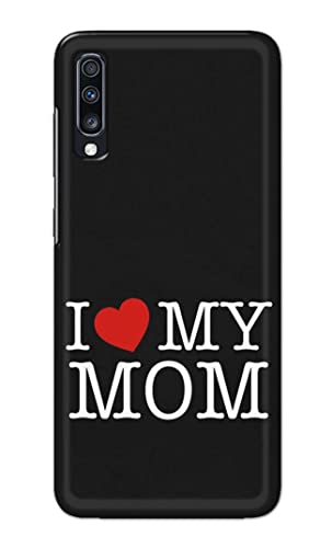 Image of PRINTFIDAA I Love My Mom Hard Back Cover for Samsung Galaxy A70 / Samsung A70s, SM-A705FN / DS, SM-A705YN Back Cover -(P6) KAT1006