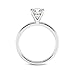 2 Carat | IGI Certified Princess Shape Lab Grown Diamond Engagement Ring For Women | 14K Or 18K in White, Yellow Or Rose Gold | Lab Created Four-Prong Solitaire Diamond Engagement Ring | FG-VS1-VS2 Quality Friendly Diamonds Engagement Ring