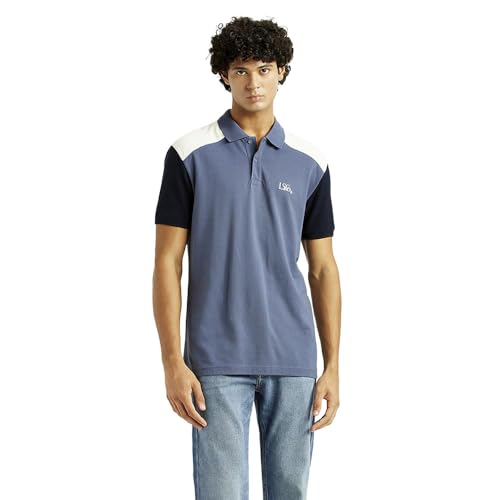 Image of Levi's Men's Pure Cotton Slim Fit Polo T-Shirt