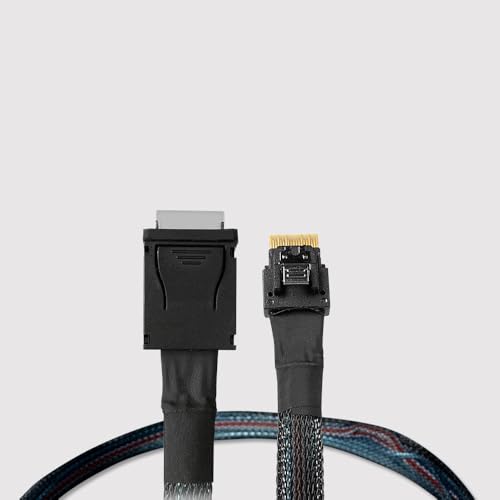 Cable ICY DOCK MB402L-B SlimSAS 4i a OCuLink 4i 0.5 m
