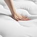 Bedsure Topper Colchón 150x190/200x3cm - Funda Colchón Cama 150 Acolchado de Espuma...