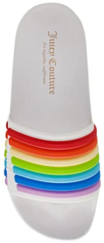 Image of Juicy Couture Slide Sandals, Beach Flats for Women, Summer Shoes