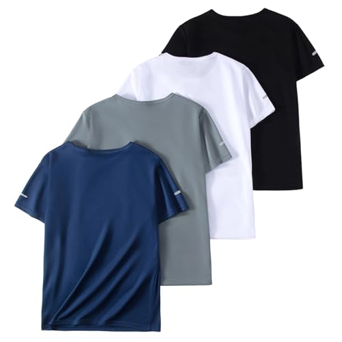 T-shirts de sport pour garçons confortables contre la transpiration