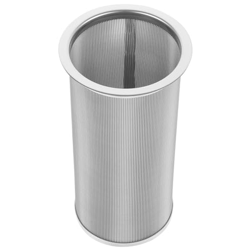 KAILIKETIY ステンレス製コーヒーフィルター 軽量携帯用ティーストレーナー 細目メッシュ ジャーアクセサリーとして ホーム カフェ用茶漉し兼
