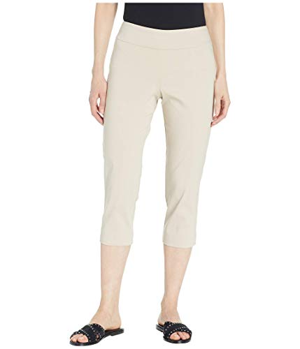 Krazy Larry Pull-On Capri Pants Stone 8 21