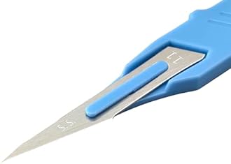 Safety First Aid Group HypaEdge Sterile Disposable Scalpels Size 11, Pack of 10