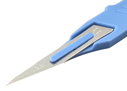 Safety First Aid Group HypaEdge Sterile Disposable Scalpels Size 11, Pack of 10