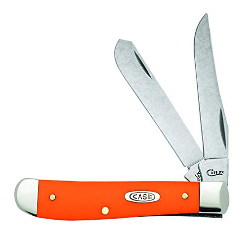 CASE XX WR Pocket Knife Orange Synthetic Mini Trapper Item #80505 -