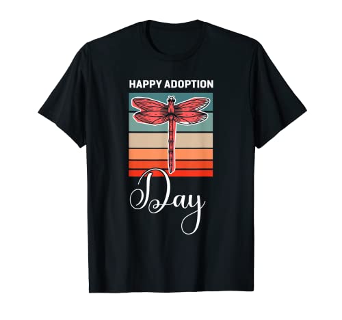 El amor hace una familia feliz día de adopción retro adopción Camiseta