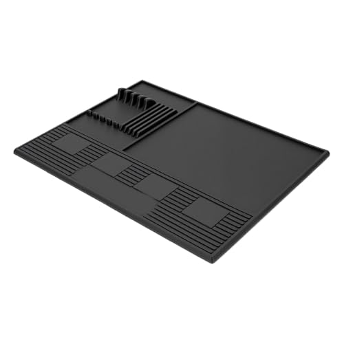 Tapis de barbier magnétique AMONIDA résistant à la chaleur et flexible
