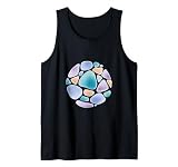 Figuras geométricas circulares Camiseta sin Mangas