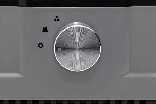 Simple Living Products Infrared Indoor Smokeless Grill, Non Stick Cooking Surface, Smokeless Indoor BBQ Grill, Custom Recipe Cookbook, 1800 Watts (Grey)