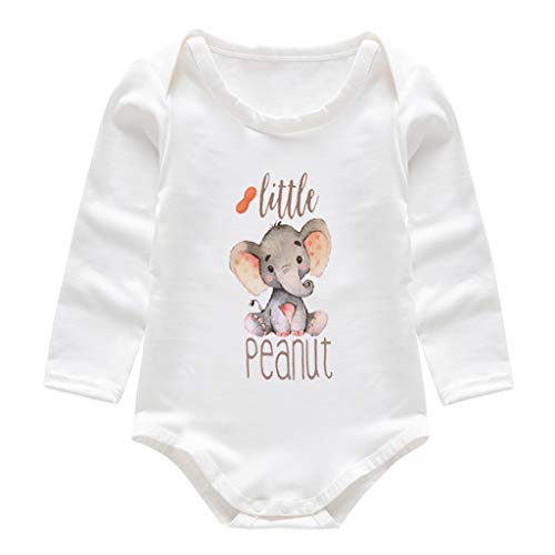 Covermason Babykleidung Neugeborene Strampler, Kleinkind Kinder Baby Junge Mädchen Strampler Langarm wenig Erdnuss Bodysuit Kleider Overall Jumpsuit