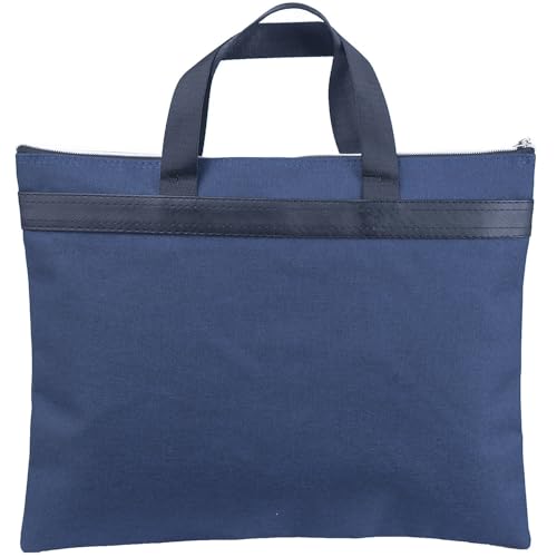 BEKAclub Bolsa de documentos A4 com alça com zíper, bolsa de documentos de tecido Oxford, bolsa de a