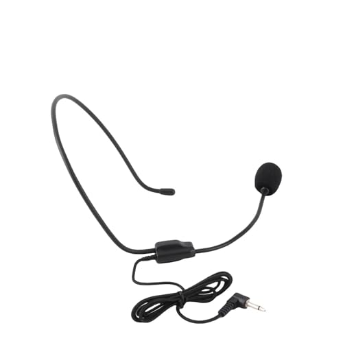 Tbest F Micro Journste, Casque Micro Jack 3.5, Micro Casque, Micro Serre Tete, Micro Tête ire...