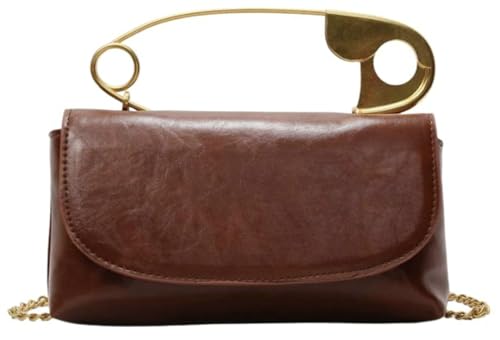 2025 Trendy Tote Bag Womens Paper Clip Small Top Handle Purse Hobo Clutch Faux Leather Crossbody Bag Shoulder Handbag Purse