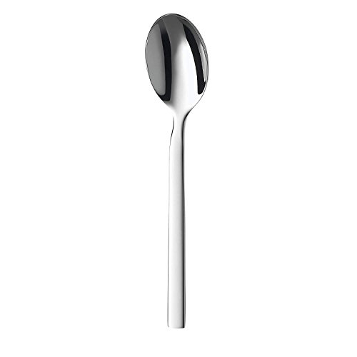 WMF Lyric Kaffeelöffel, Teelöffel 13,2 cm, Cromargan Protect Edelstahl teilmattiert, kratzbeständig, spülmaschinenfest
