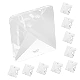 ULTECHNOVO 10 Stück Teiliges für Kronleuchter Fensterdeko und DIY Bastelprojekte Bruchsicher Lichtreflektierend Elegantes Design für Wohn Gartendekoration