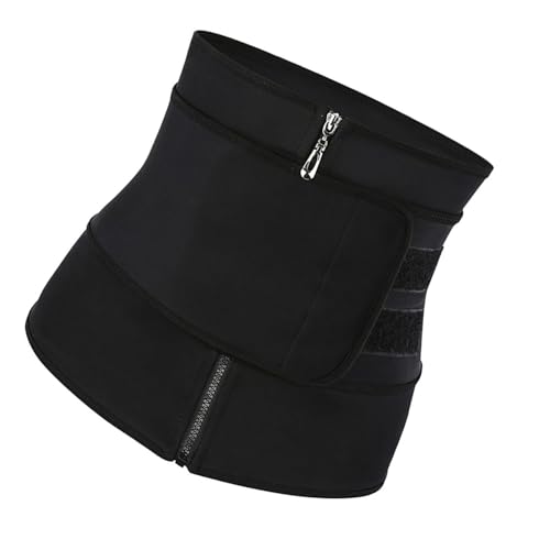 TOYANDONA Cinturón de Cintura Corsé Cinturón Reductor de Cintura Faja para Mujer Negro Talla XXXL Faja Mujer Negro Reductor