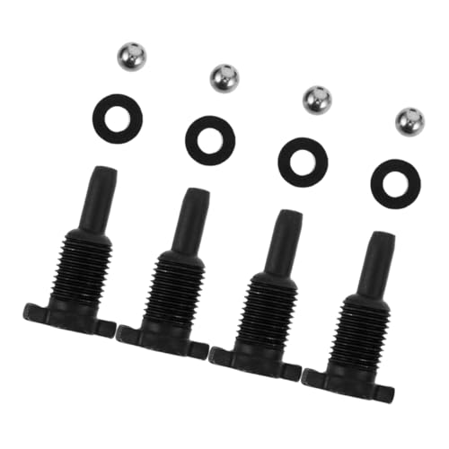 MUELODSIC 4sets Floor Jack Repair Kit Oil Reservoir Plugs Air