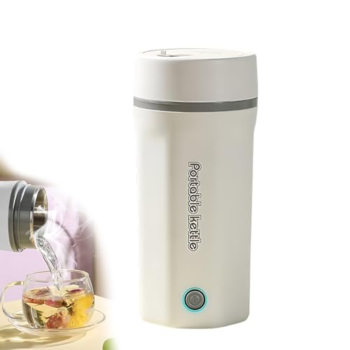 La mejor selección de Hervidores eléctricos disponible en línea. 49 Hervidor Eléctrico de Viaje Portátil 500ML, Tetera Eléctrica de Viaje Caldera de Agua Caliente Personal Mini Taza, Hervidor de Agua Rápido Acero Inoxidable Apagado Automático...