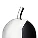 Alessi JHT02 - Designer Chilli Chopper, in Silicone Rubber and Polished 18/10 Stainless Steel, Red, 9 cm x 3 cm