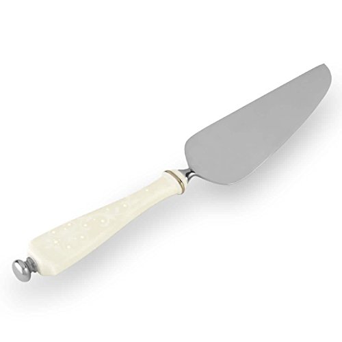 Lenox Opal Innocence Porcelain and Stainless-steel Cake Server